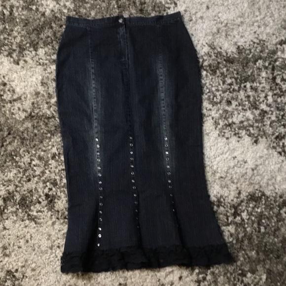 Claudio Nucci Jean Skirt - Picture 2 of 4